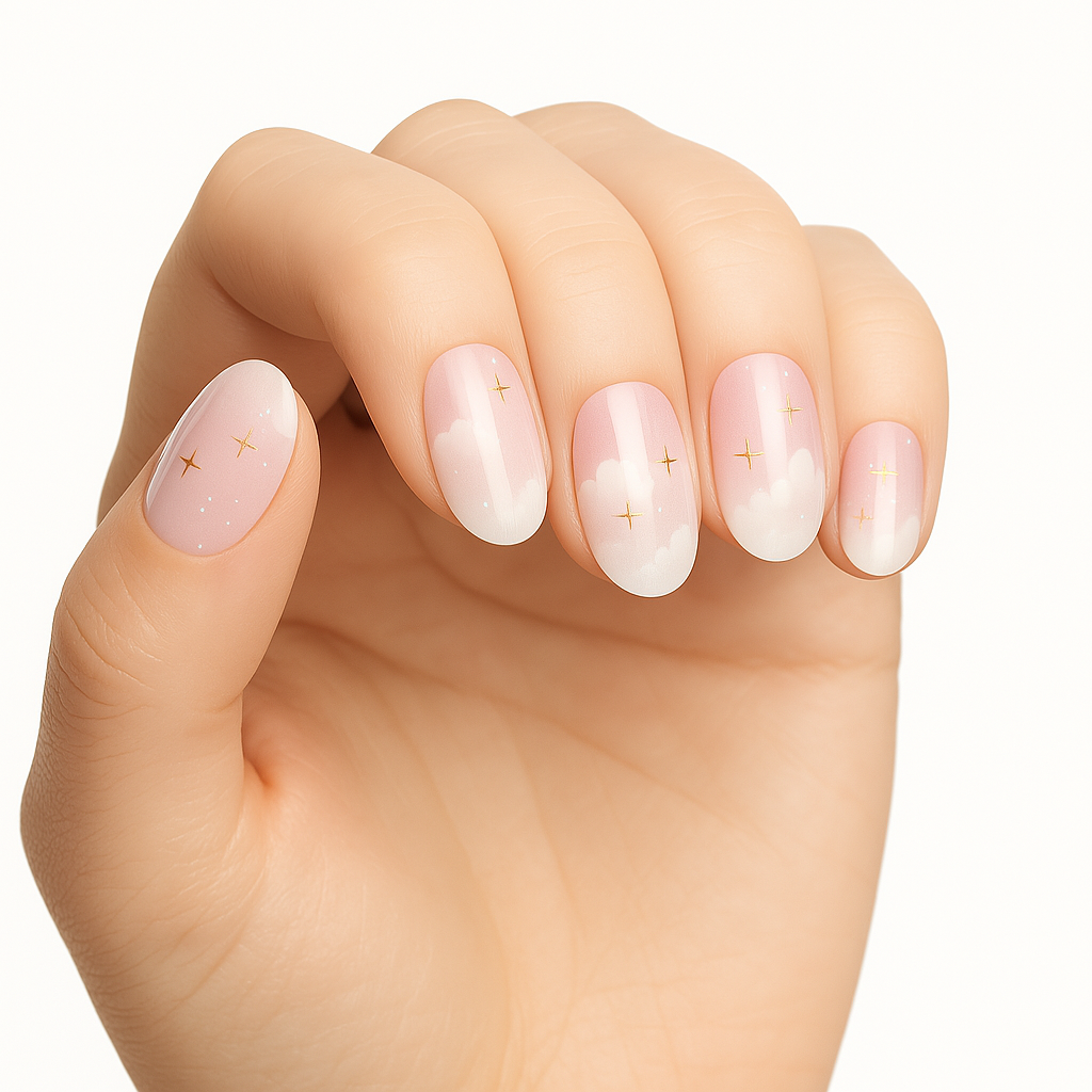 Cotton Puffs | Jellies DIY Soft Semi Cured Gel Nail Wraps