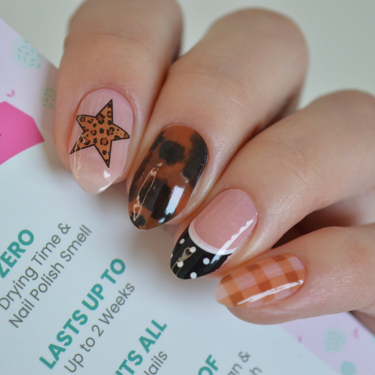 Cowboy | Halloween Themed Nail Polish Wrap