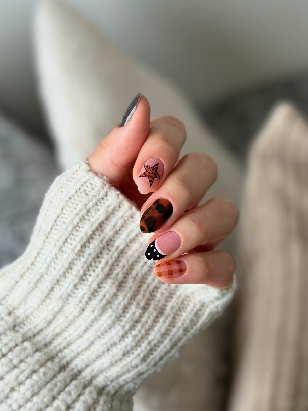 Cowboy | Halloween Themed Nail Polish Wrap