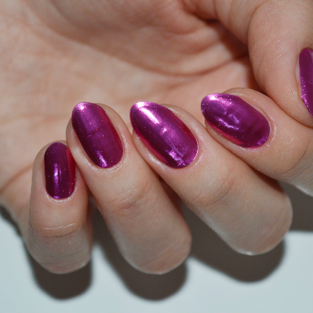 Cute Girl Mirror | Super Jellies DIY Hard Semi Cured Gel Nail Wraps