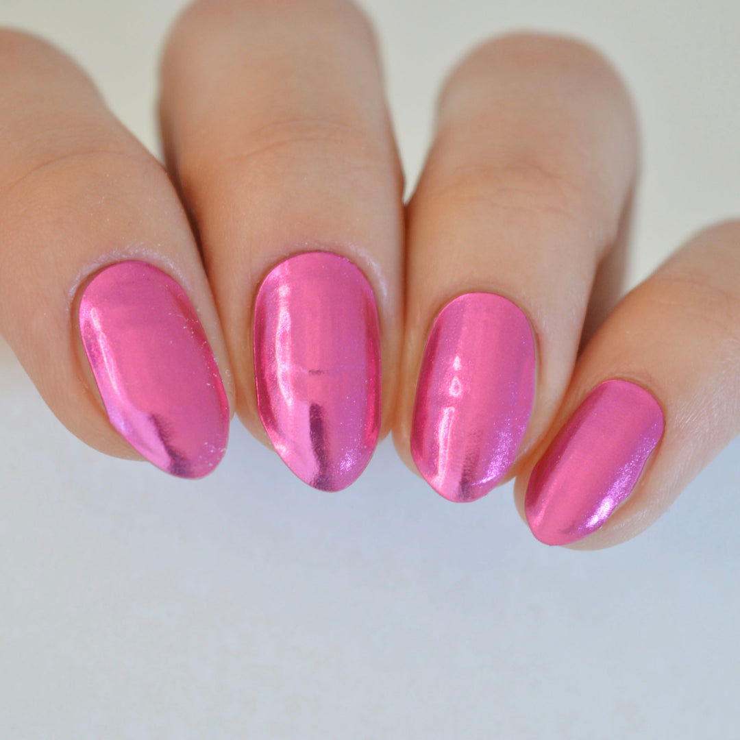 Cute Girl Mirror | Super Jellies DIY Hard Semi Cured Gel Nail Wraps