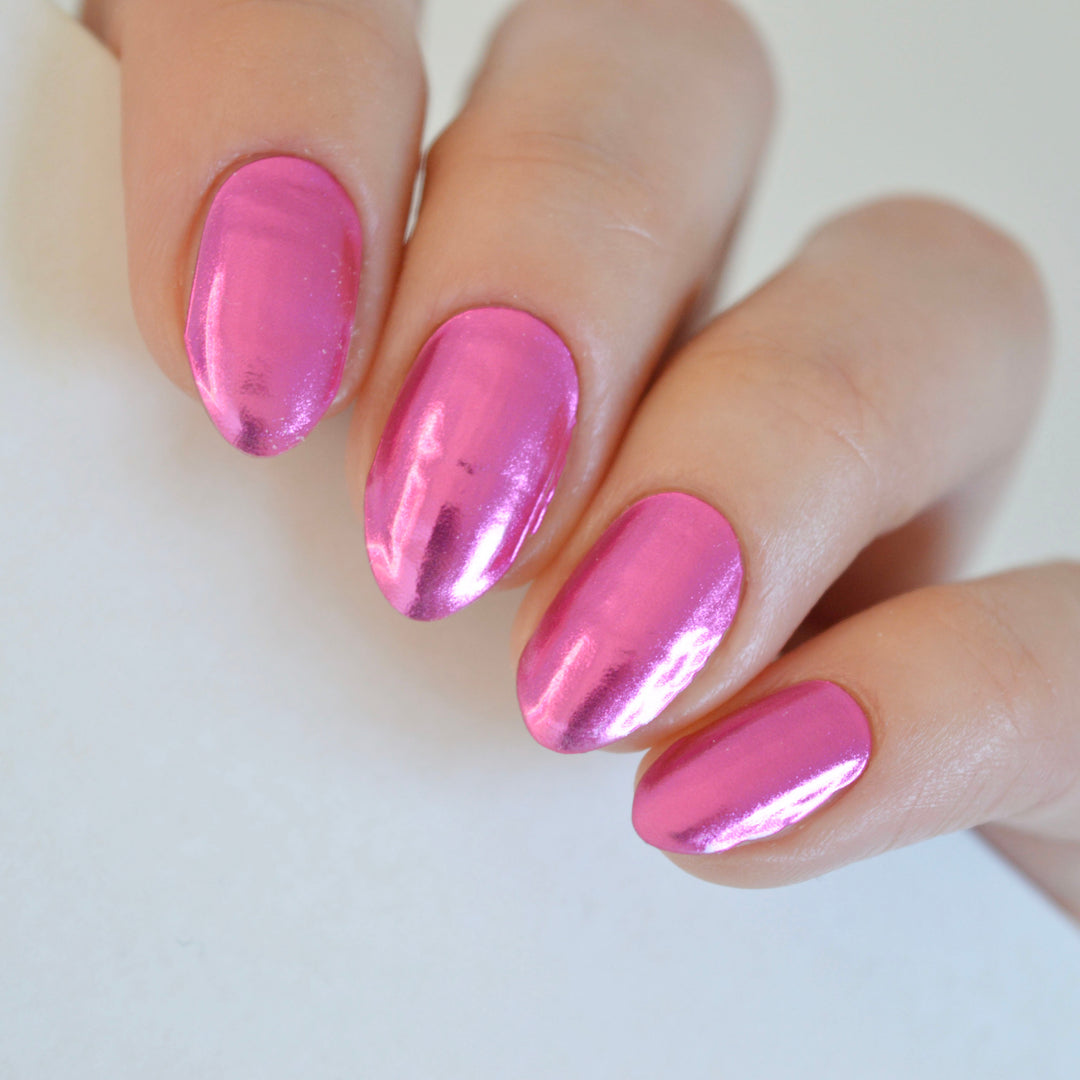 Cute Girl Mirror | Super Jellies DIY Hard Semi Cured Gel Nail Wraps