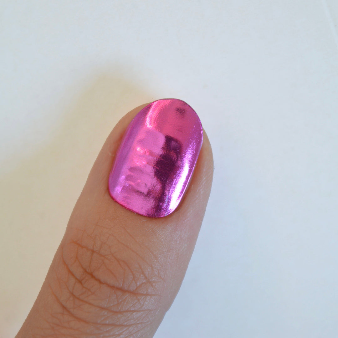 Cute Girl Mirror | Super Jellies DIY Hard Semi Cured Gel Nail Wraps