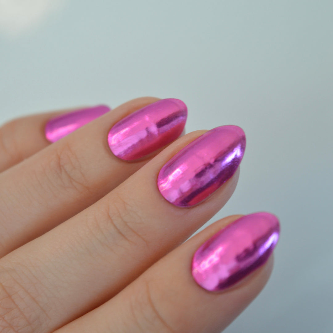 Cute Girl Mirror | Super Jellies DIY Hard Semi Cured Gel Nail Wraps