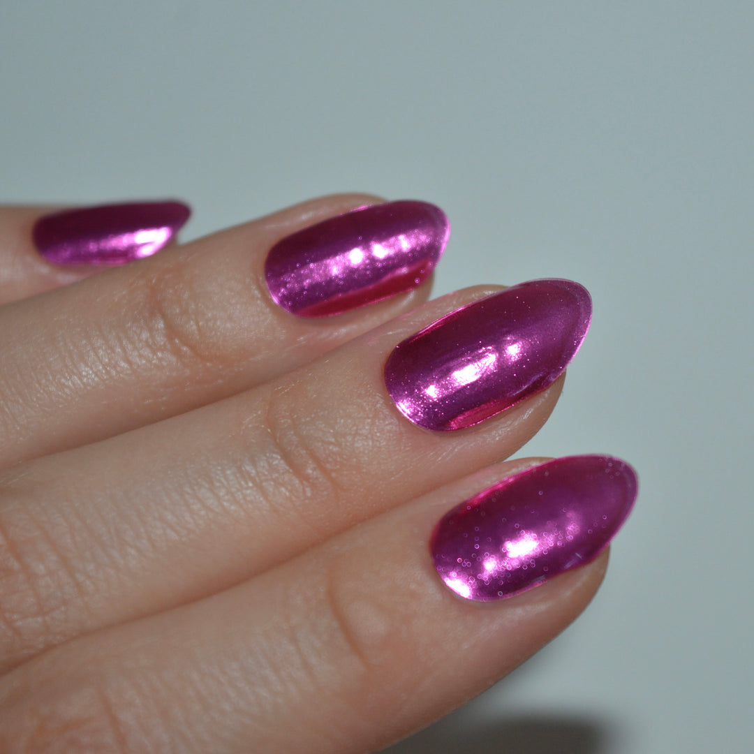 Cute Girl Mirror | Super Jellies DIY Hard Semi Cured Gel Nail Wraps