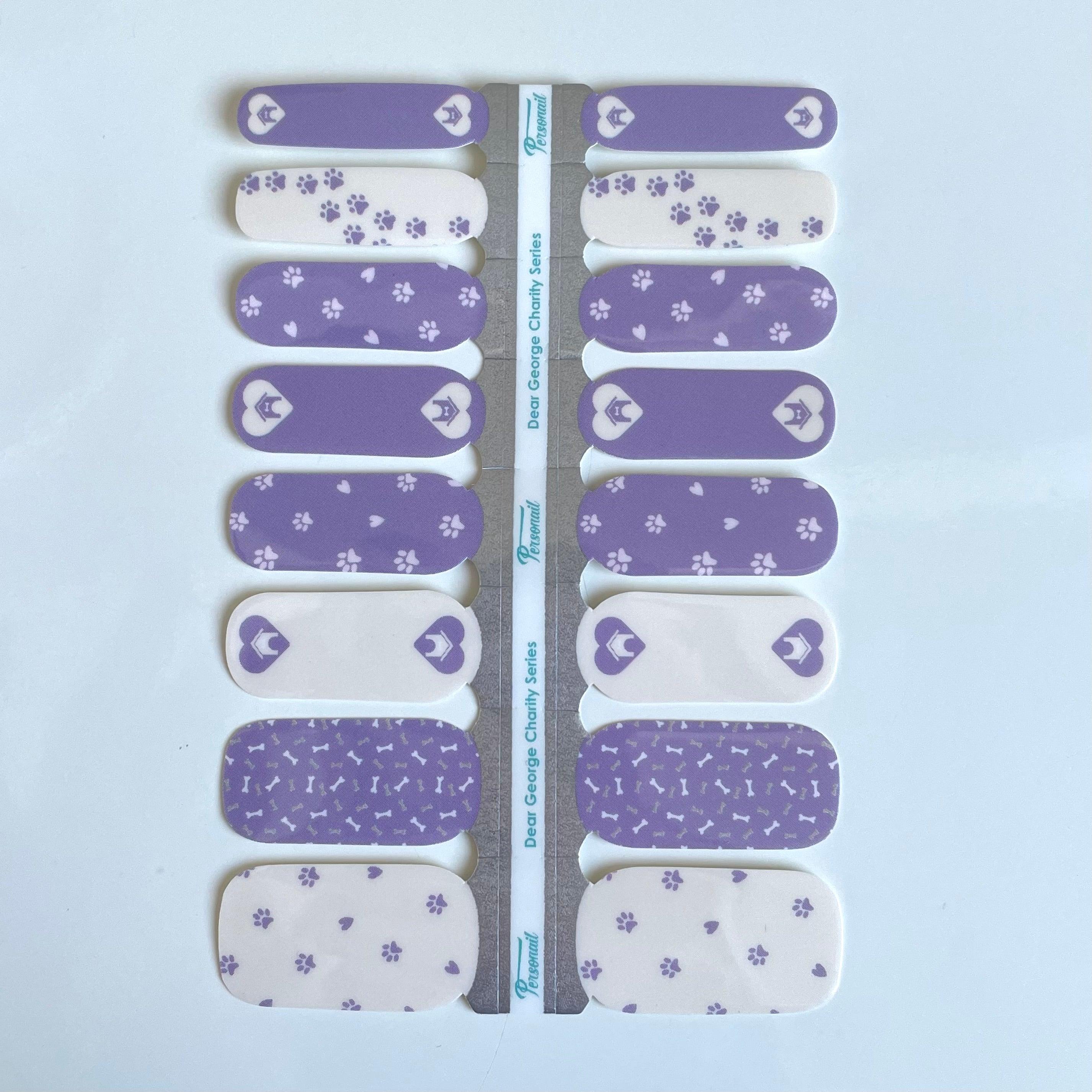Dear George Nail Wrap ($2 of every order to charity)