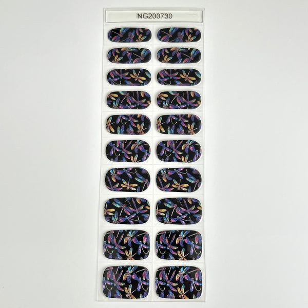 Dragonfly | Super Jellies DIY Hard Semi Cured Gel Nail Wraps