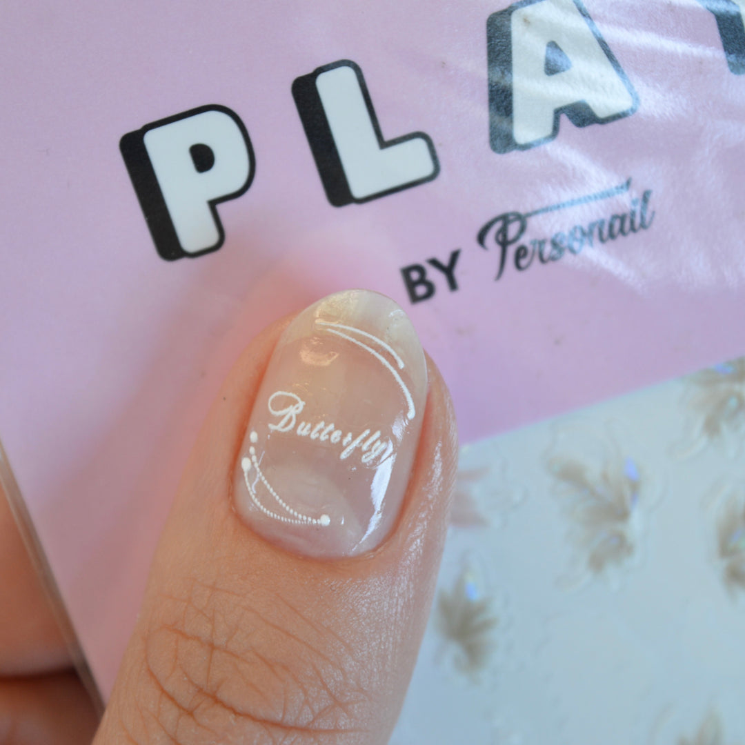 Enchanted Flutter Nail Art Sticker