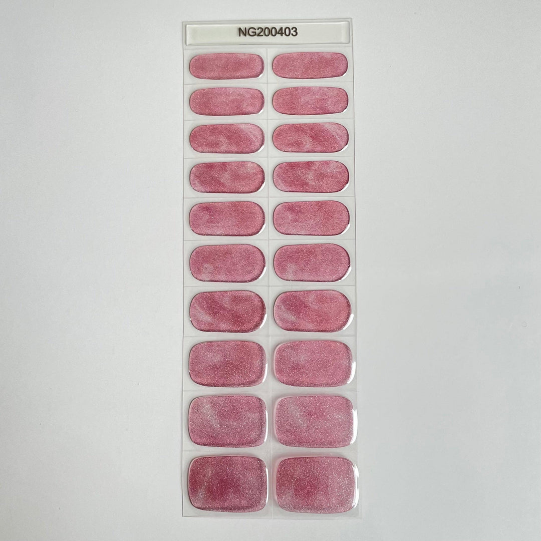 Fairy Floss | Super Jellies DIY Hard Semi Cured Gel Nail Wraps