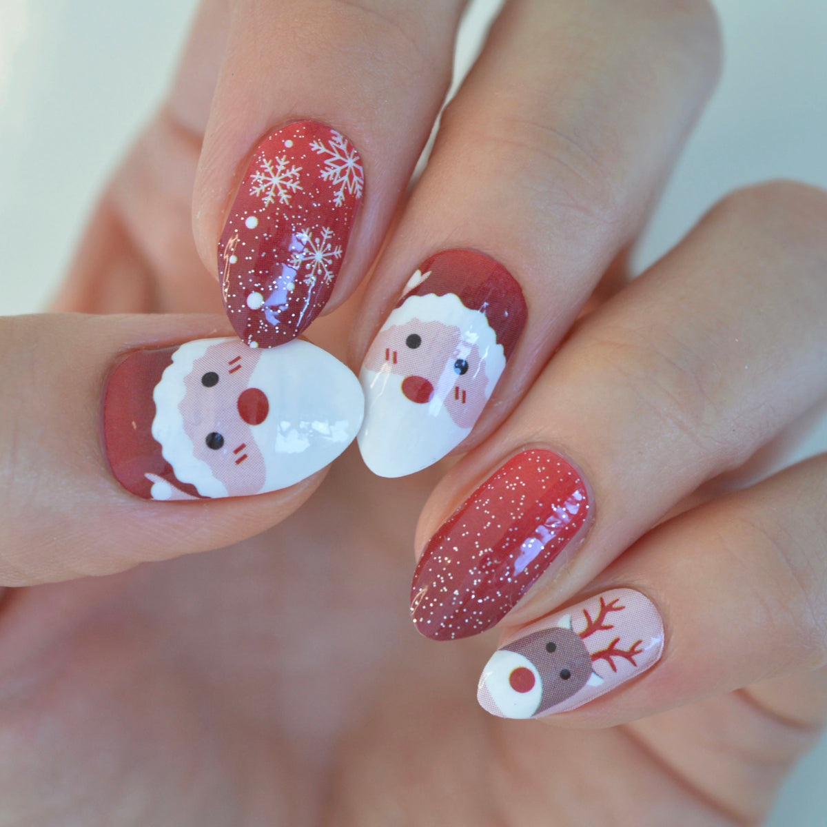 Father Xmas | Nail Polish Wraps