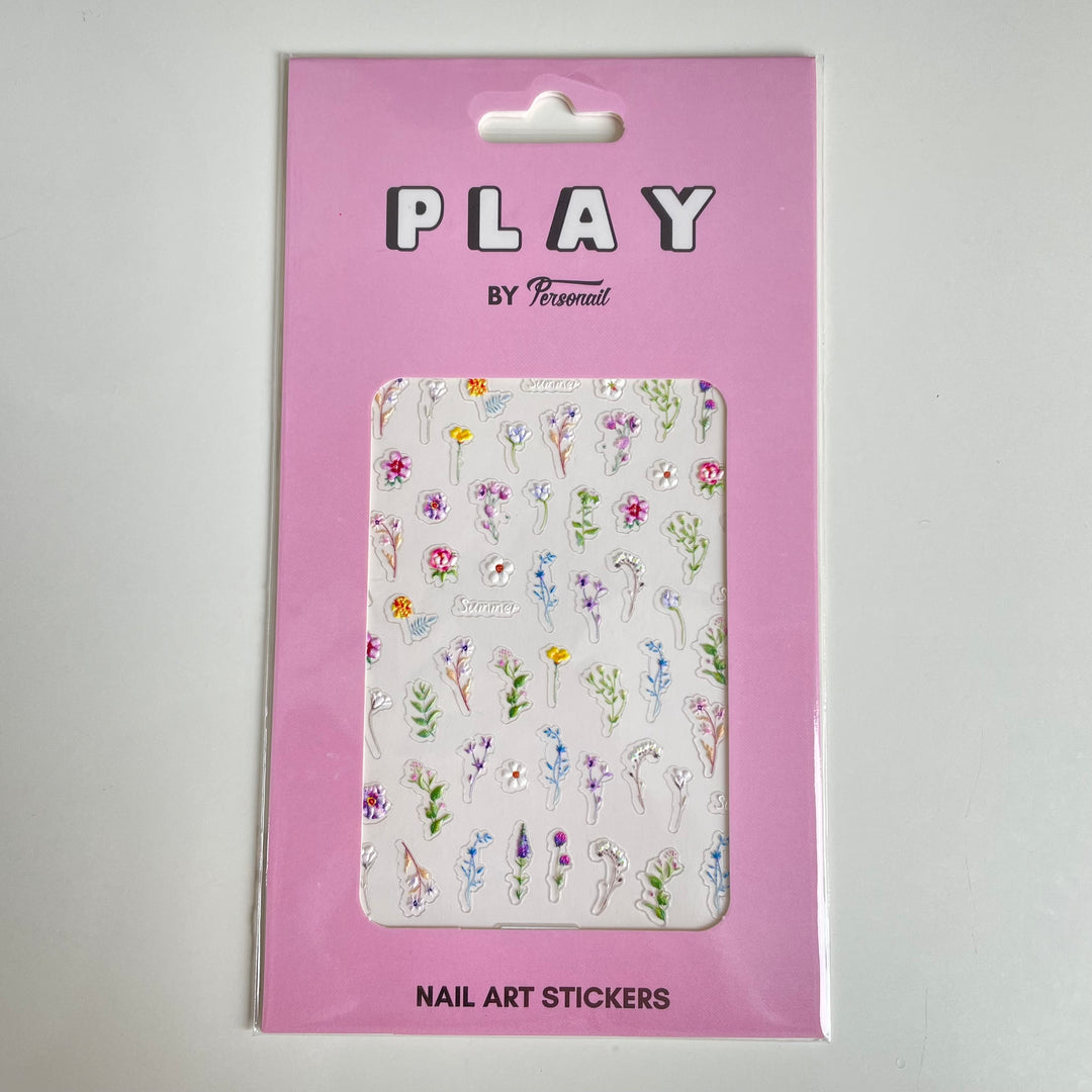 Flora PLAY Nail Art Sticker