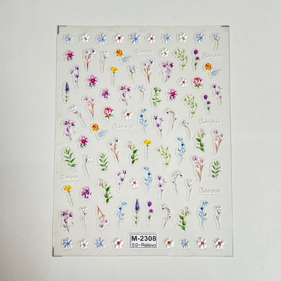 Flora PLAY Nail Art Sticker