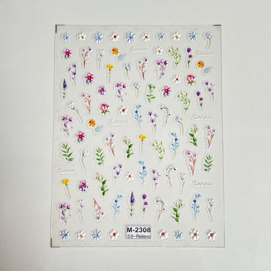 Flora PLAY Nail Art Sticker