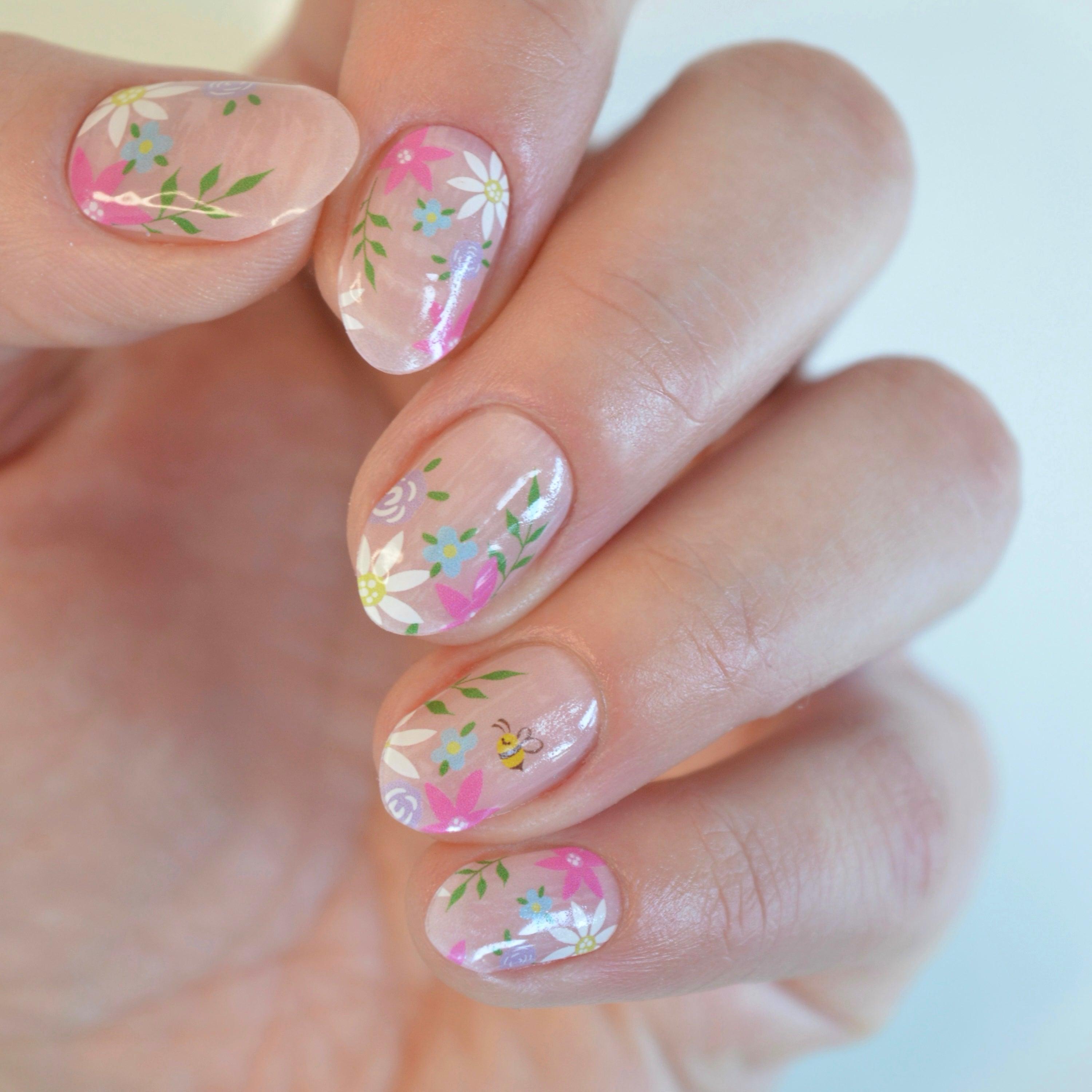 Flower | Super Jellies DIY Hard Semi Cured Gel Nail Wraps