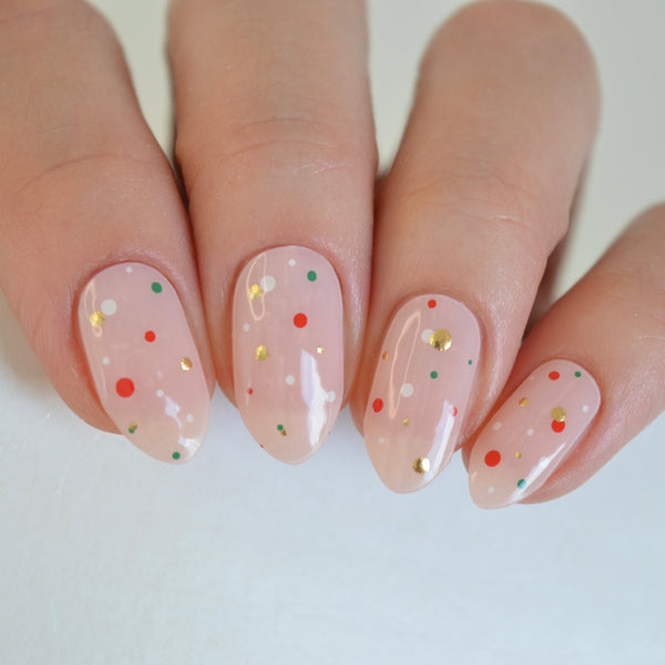 Freckles | Super Jellies DIY Hard Semi Cured Gel Nail Wraps