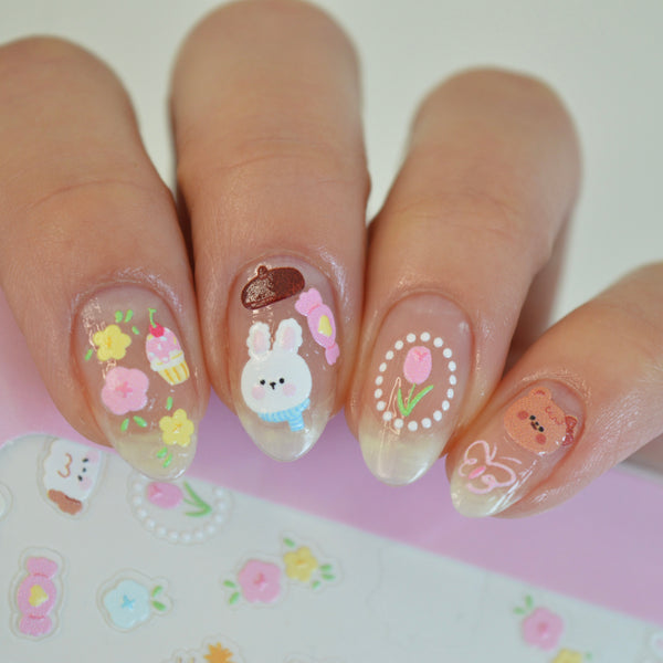 Friends PLAY Nail Art Sticker