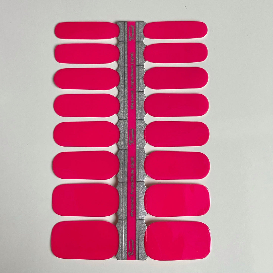 Fuchsia | Pink Nail Polish Wraps