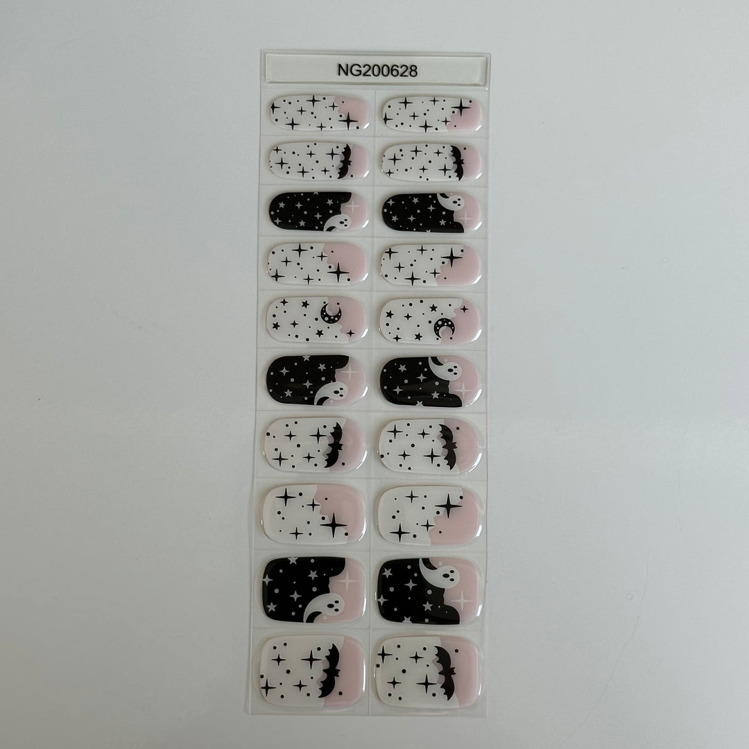 Glowie (Glow in the dark) | Super Jellies DIY Hard Semi Cured Gel Nail Wraps