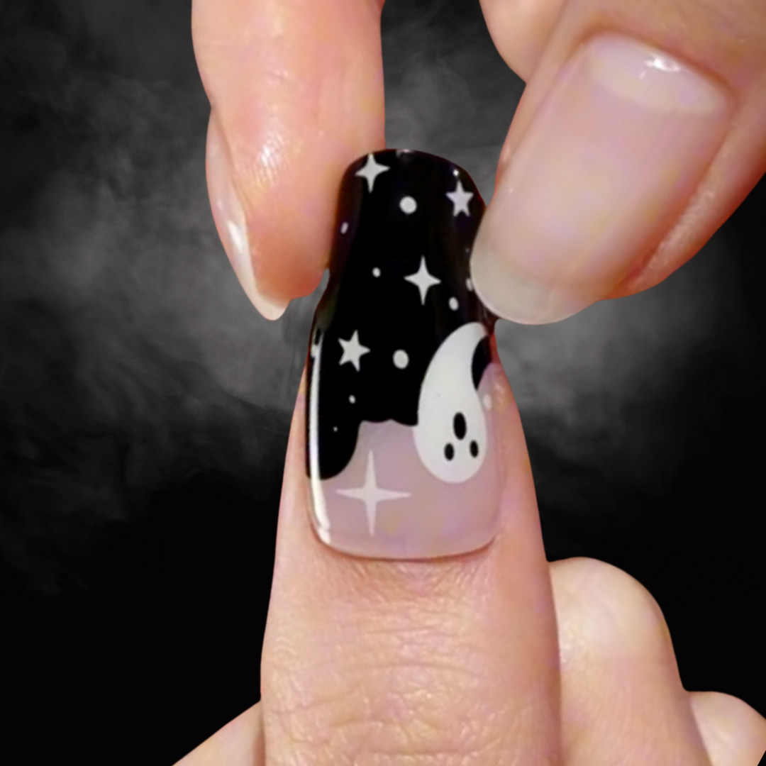 Glowie (Glow in the dark) | Super Jellies DIY Hard Semi Cured Gel Nail Wraps