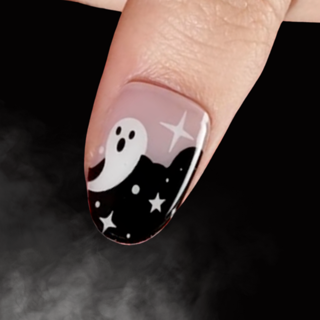 Glowie (Glow in the dark) | Super Jellies DIY Hard Semi Cured Gel Nail Wraps