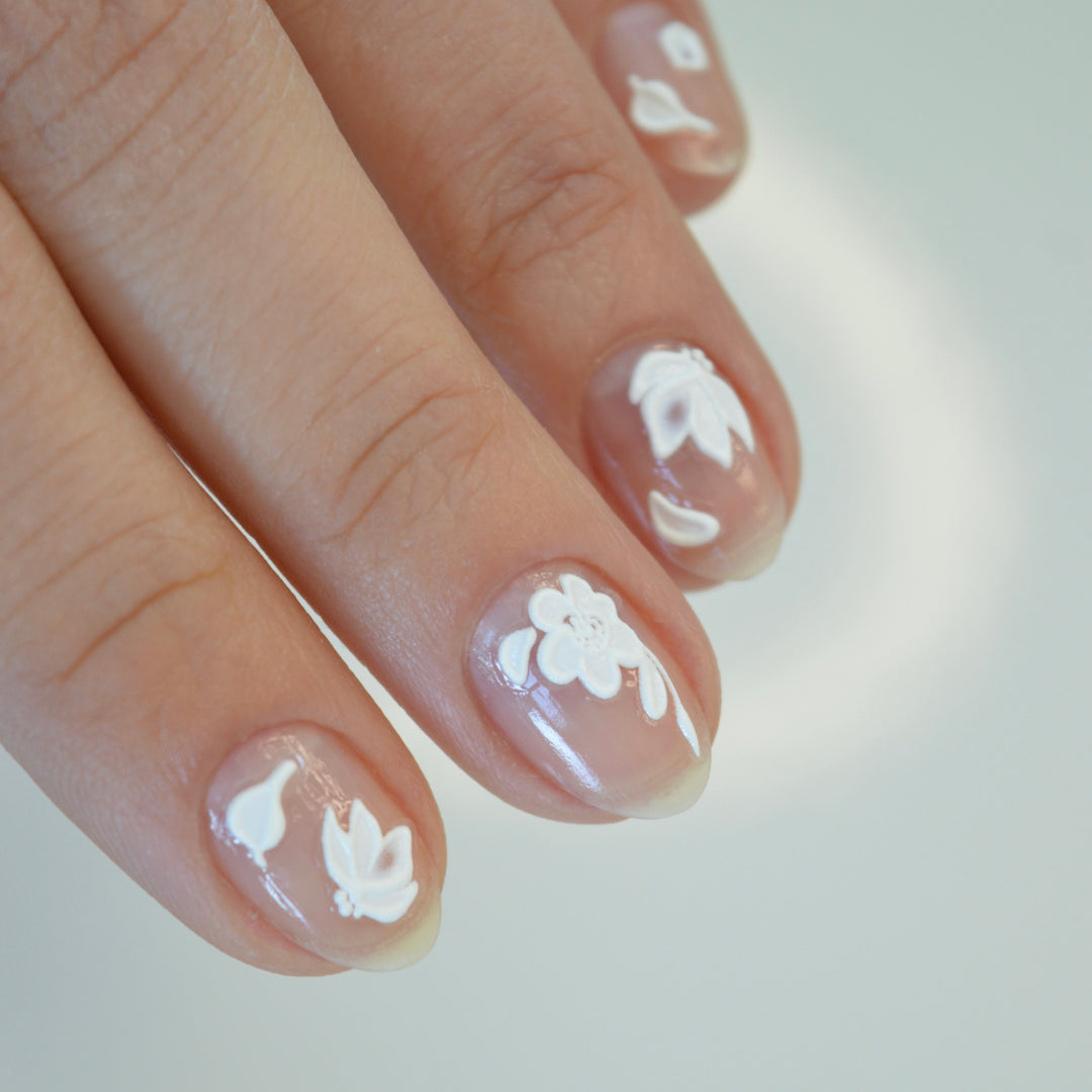 Lace Nail Art Sticker