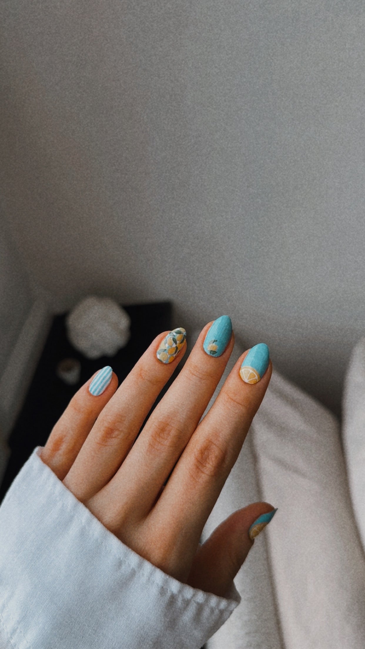Lemon x Teggun Ashleigh | Nail Polish Wraps