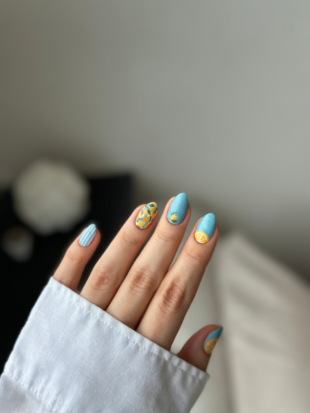 Lemon x Teggun Ashleigh | Nail Polish Wraps