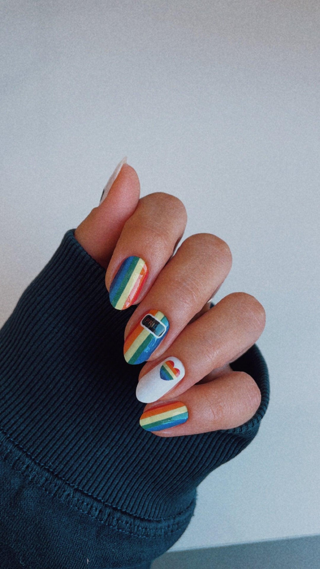 LGBTQIA+ Nail Wrap ($2 of every order to charity)
