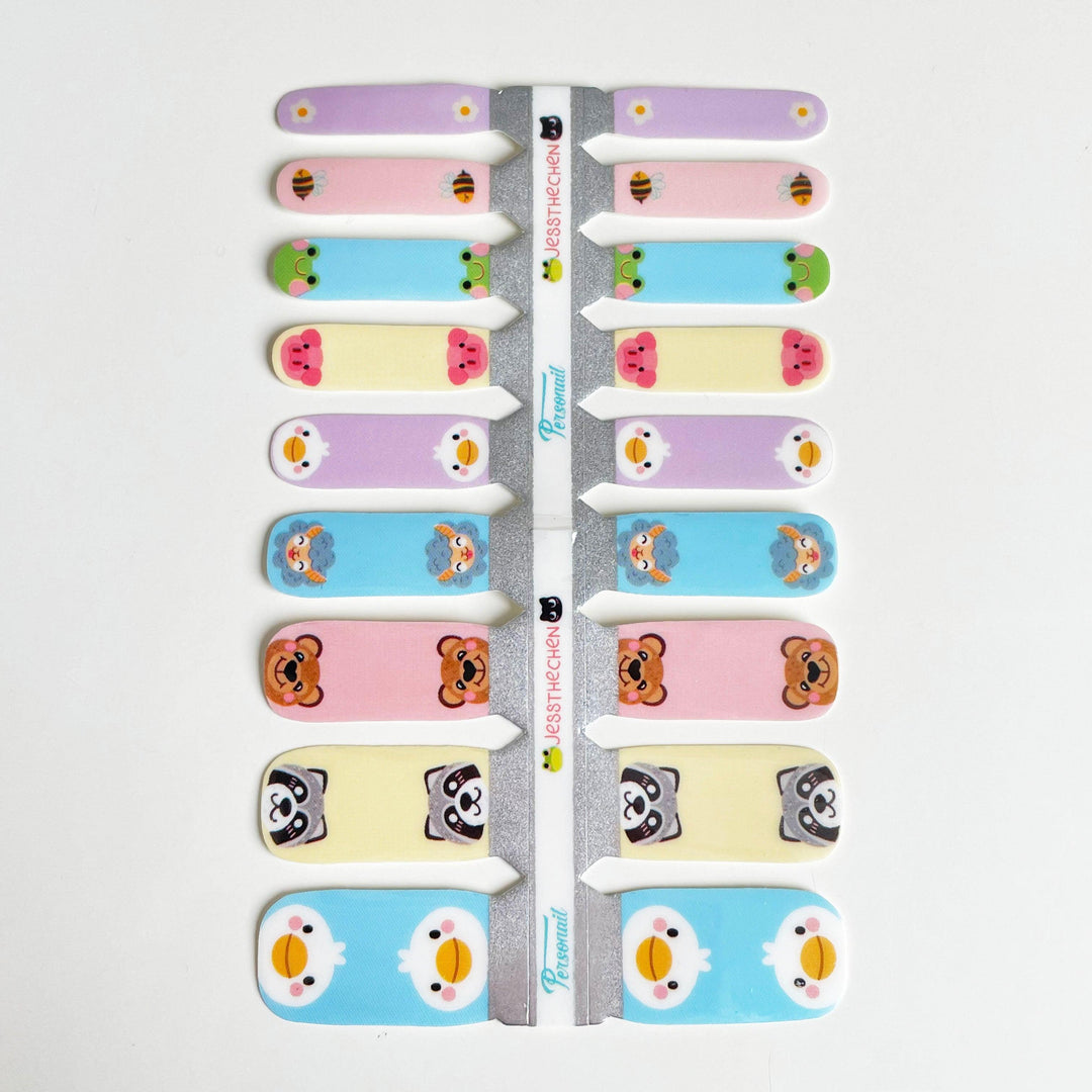 KIDS Lil Wild Things | Jess The Chen Collab Nail Polish Wrap