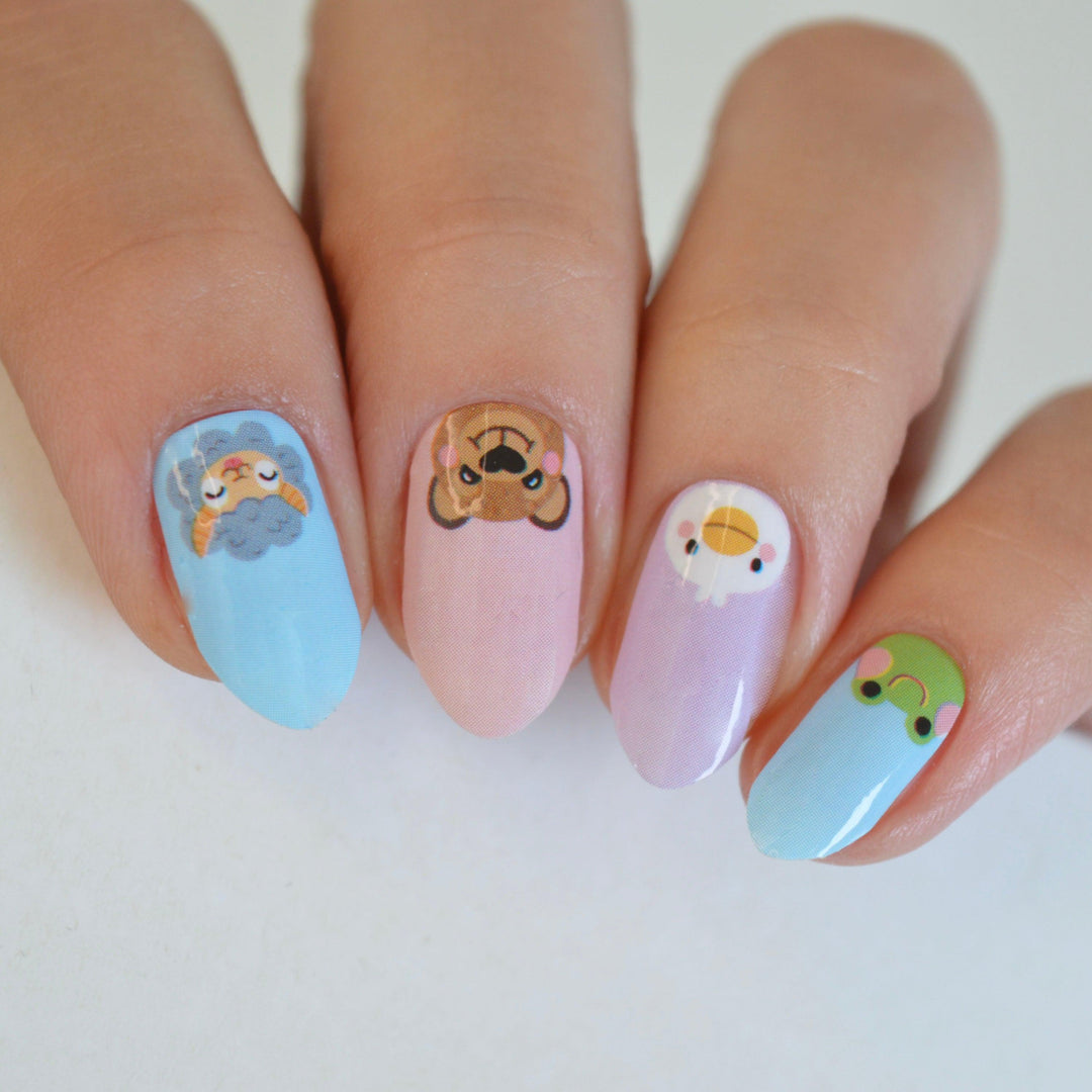 KIDS Lil Wild Things | Jess The Chen Collab Nail Polish Wrap