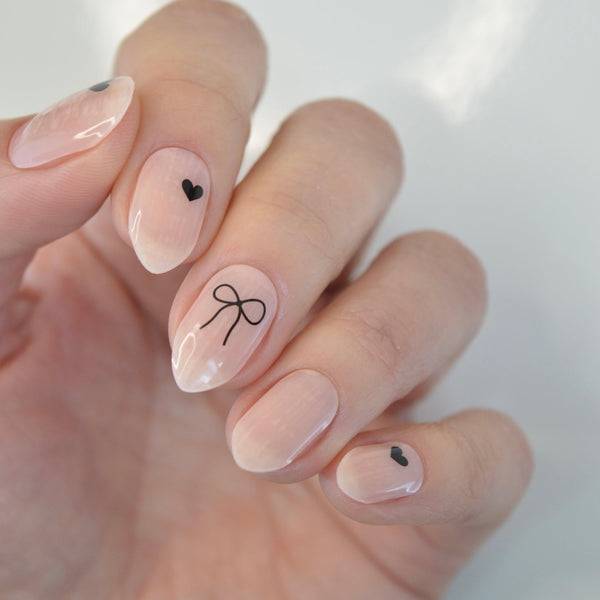 Love Knot | Super Jellies DIY Hard Semi Cured Gel Nail Wraps