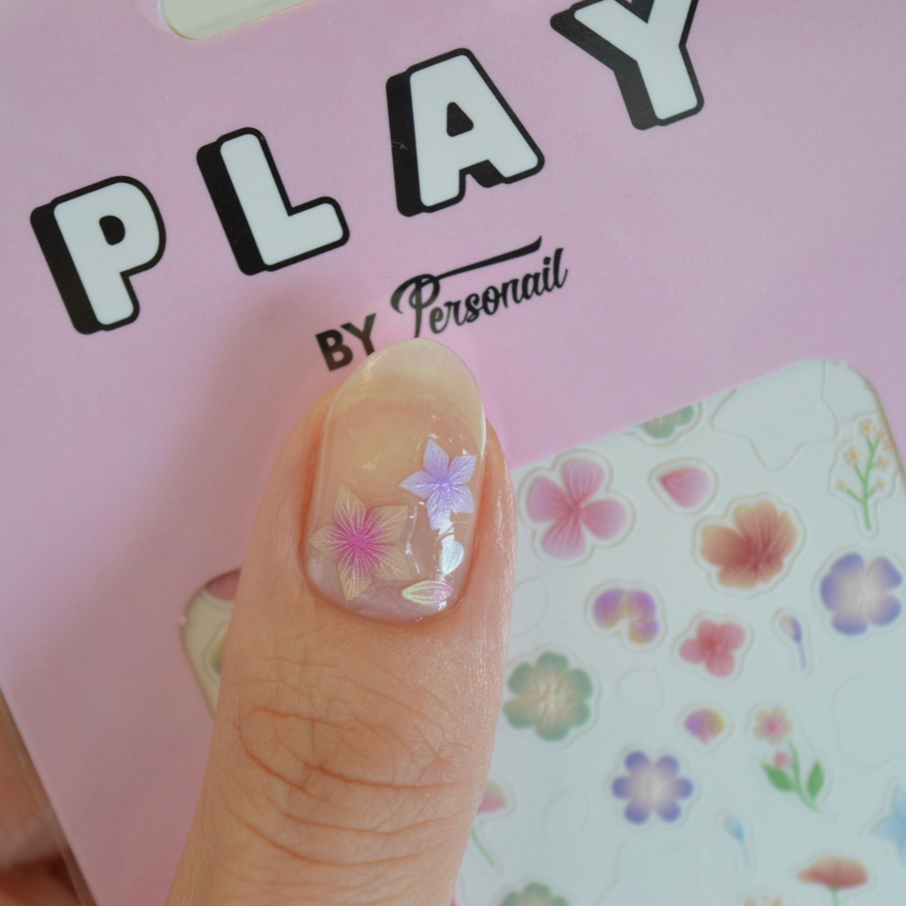 Lovely Leaves PLAY Nail Art Sticker