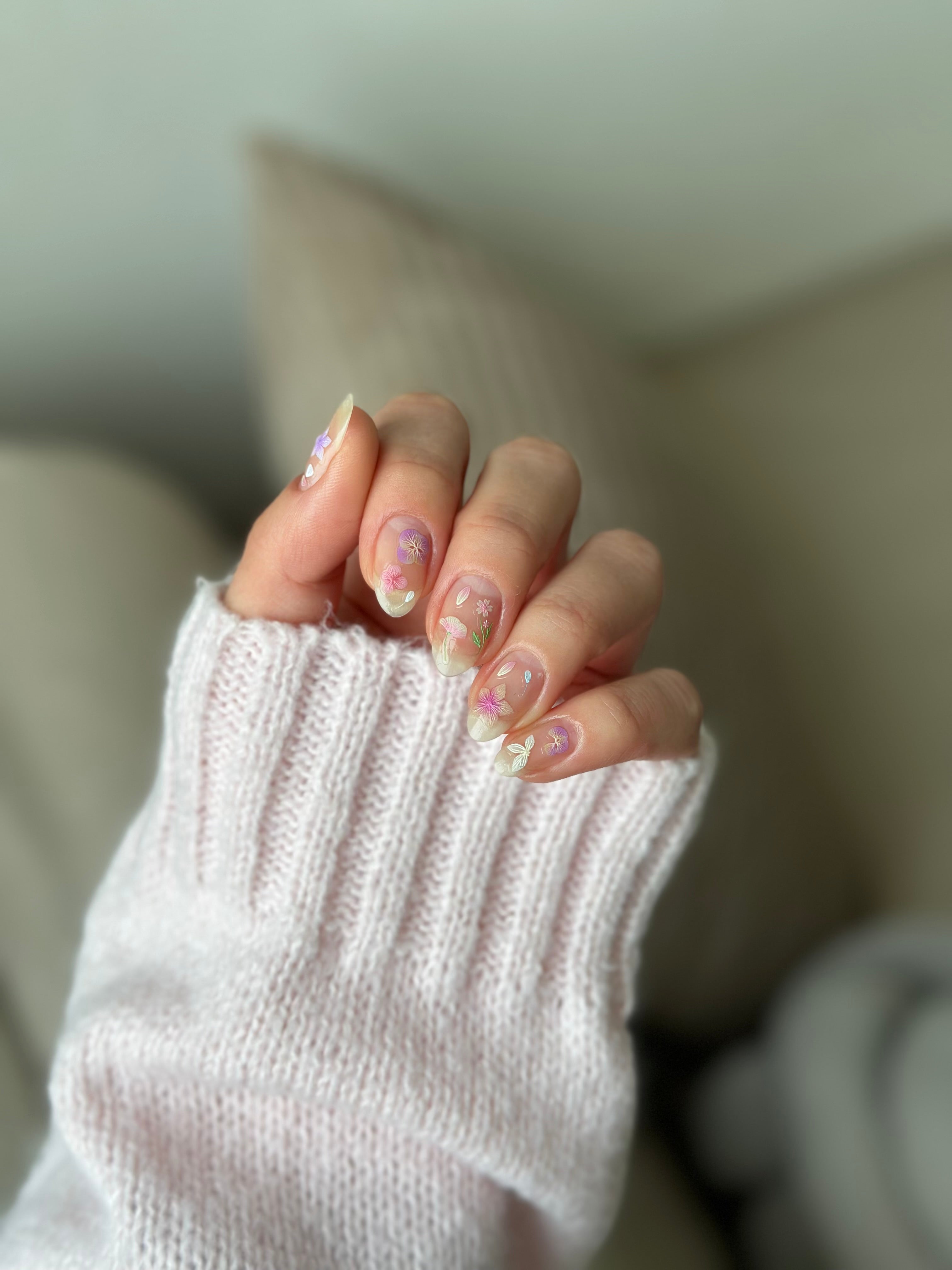 Lovely Leaves PLAY Nail Art Sticker