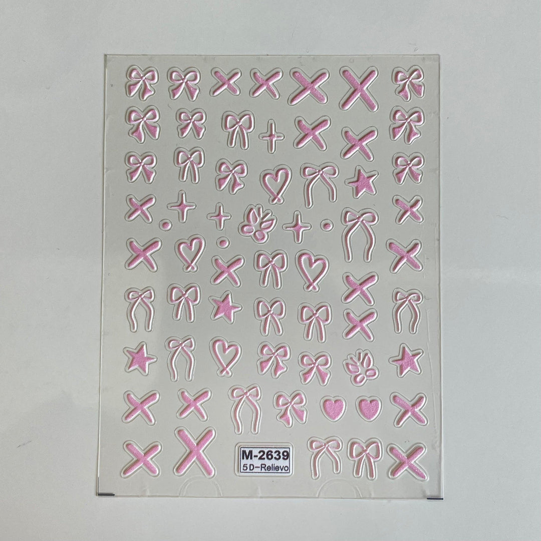 Love Note Nail Art Sticker