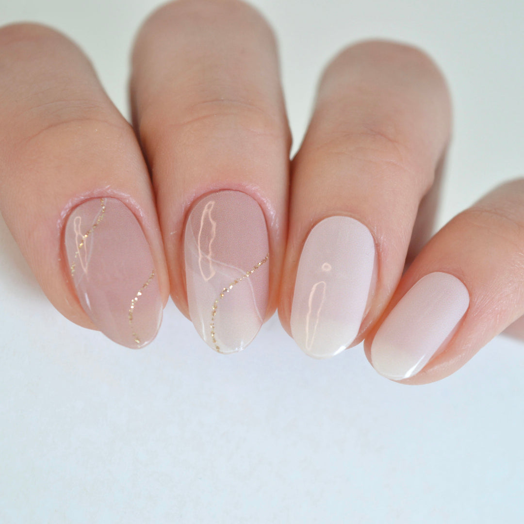 Low Tide | Super Jellies DIY Hard Semi Cured Gel Nail Wraps