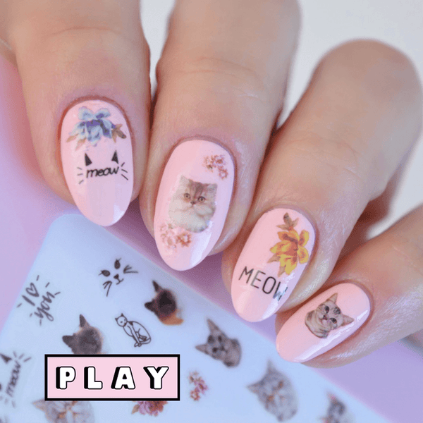 Meredith Grey PLAY Nail Art Sticker