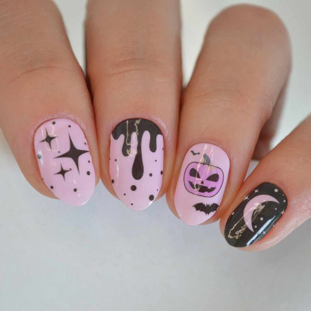 Morgan | Halloween Themed Nail Polish Wrap