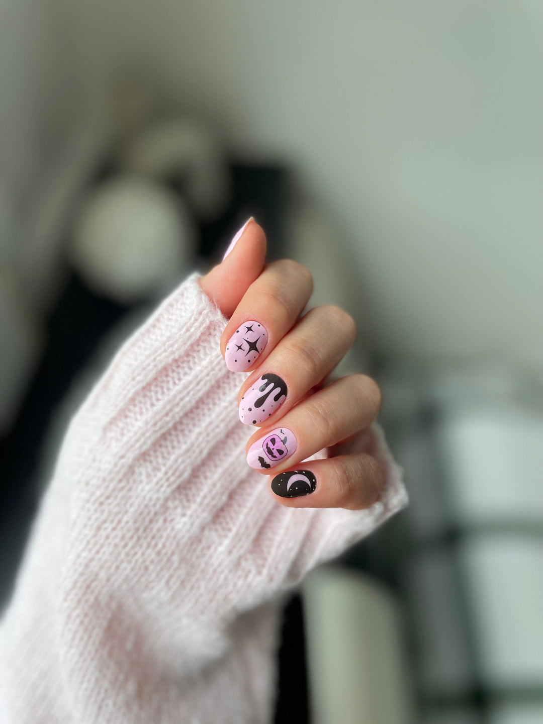 Morgan | Halloween Themed Nail Polish Wrap