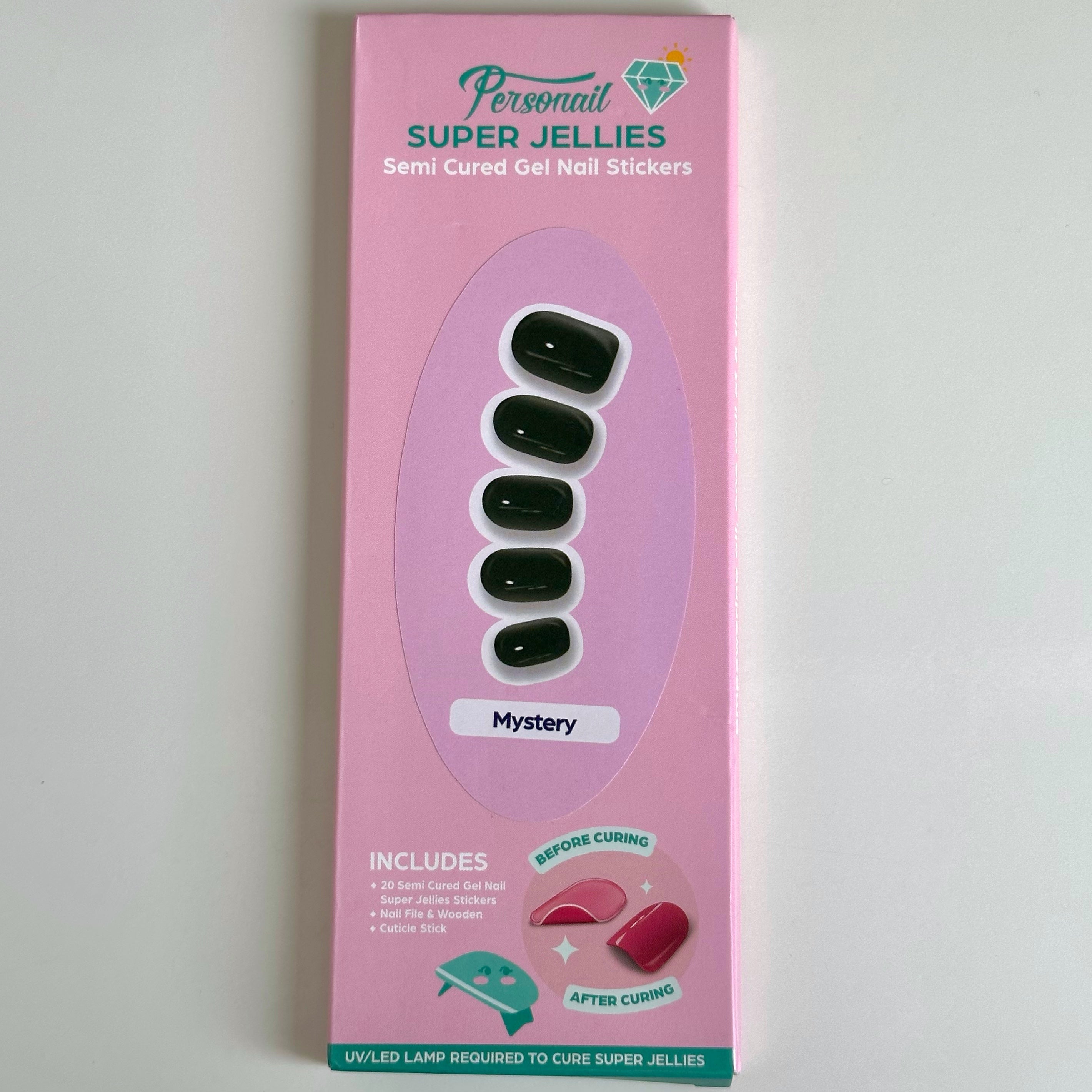 Mystery | Super Jellies DIY Hard Semi Cured Gel Nail Wraps