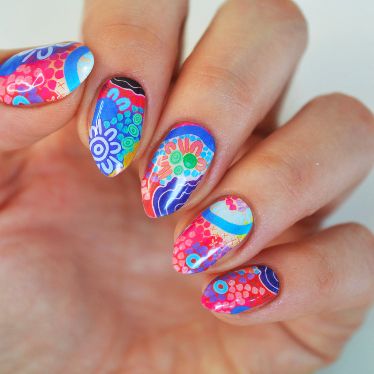 Nawu (Far Country) x Luruk In | Super Jellies DIY Hard Semi Cured Gel Nail Wraps