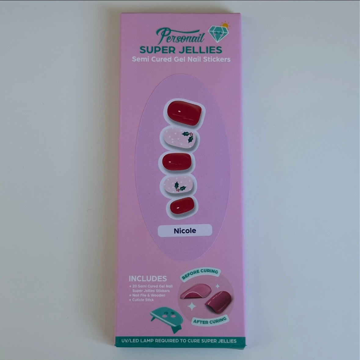 Nicole | Super Jellies DIY Hard Semi Cured Gel Nail Wraps
