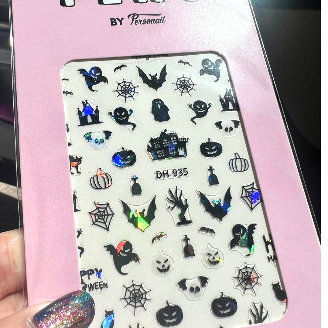 Nightmare PLAY Nail Art Sticker
