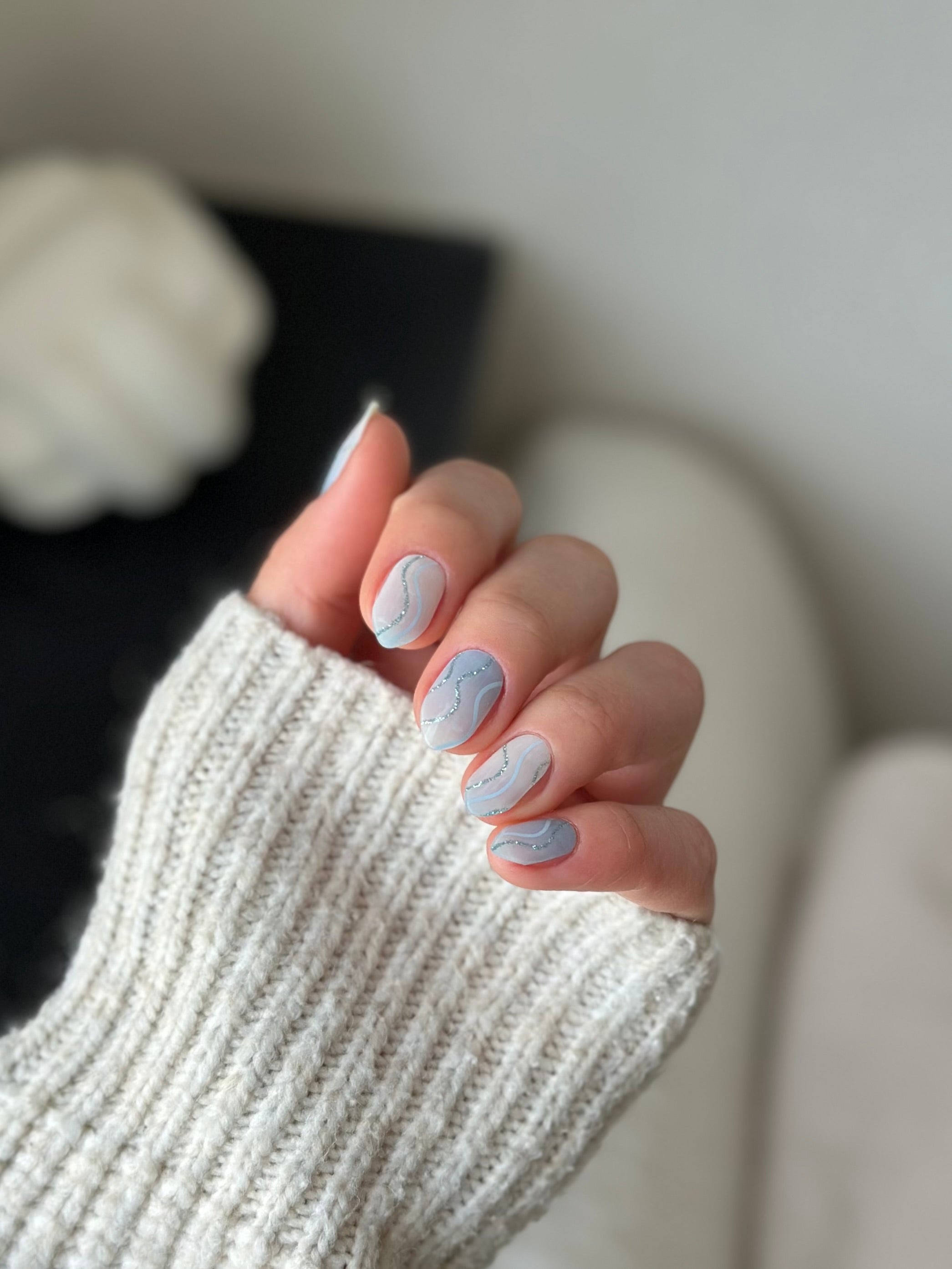 Ocean | Super Jellies DIY Hard Semi Cured Gel Nail Wraps