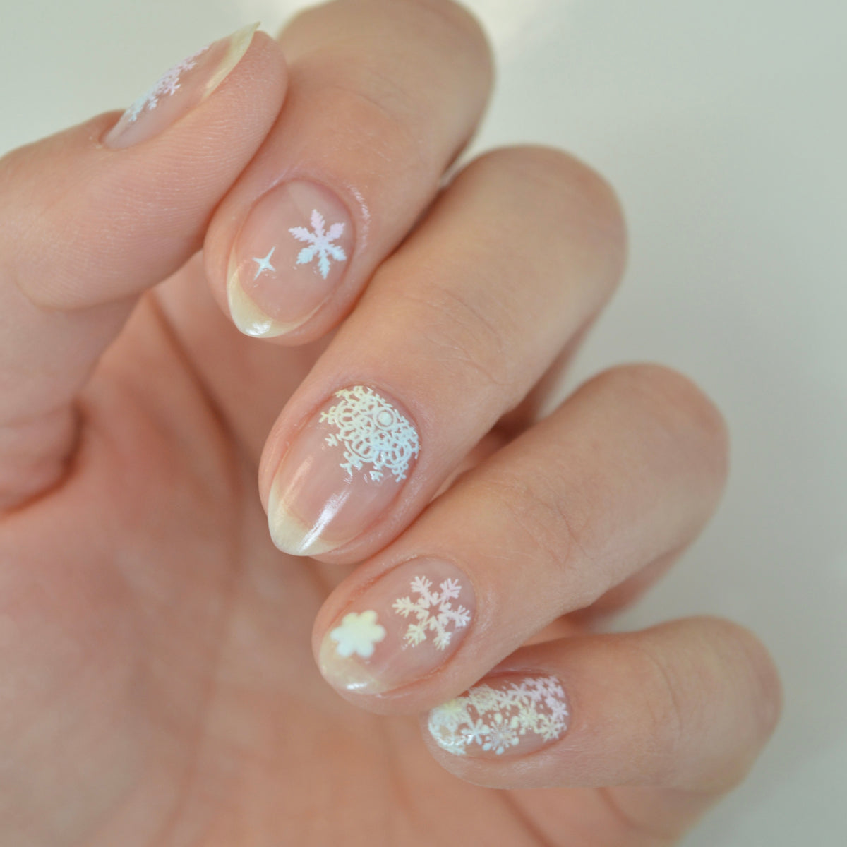 Pastel Flakes 3D PLAY Nail Art Sticker