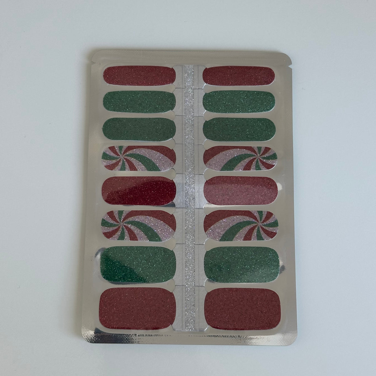 Peppermint Candy | Nail Polish Wraps
