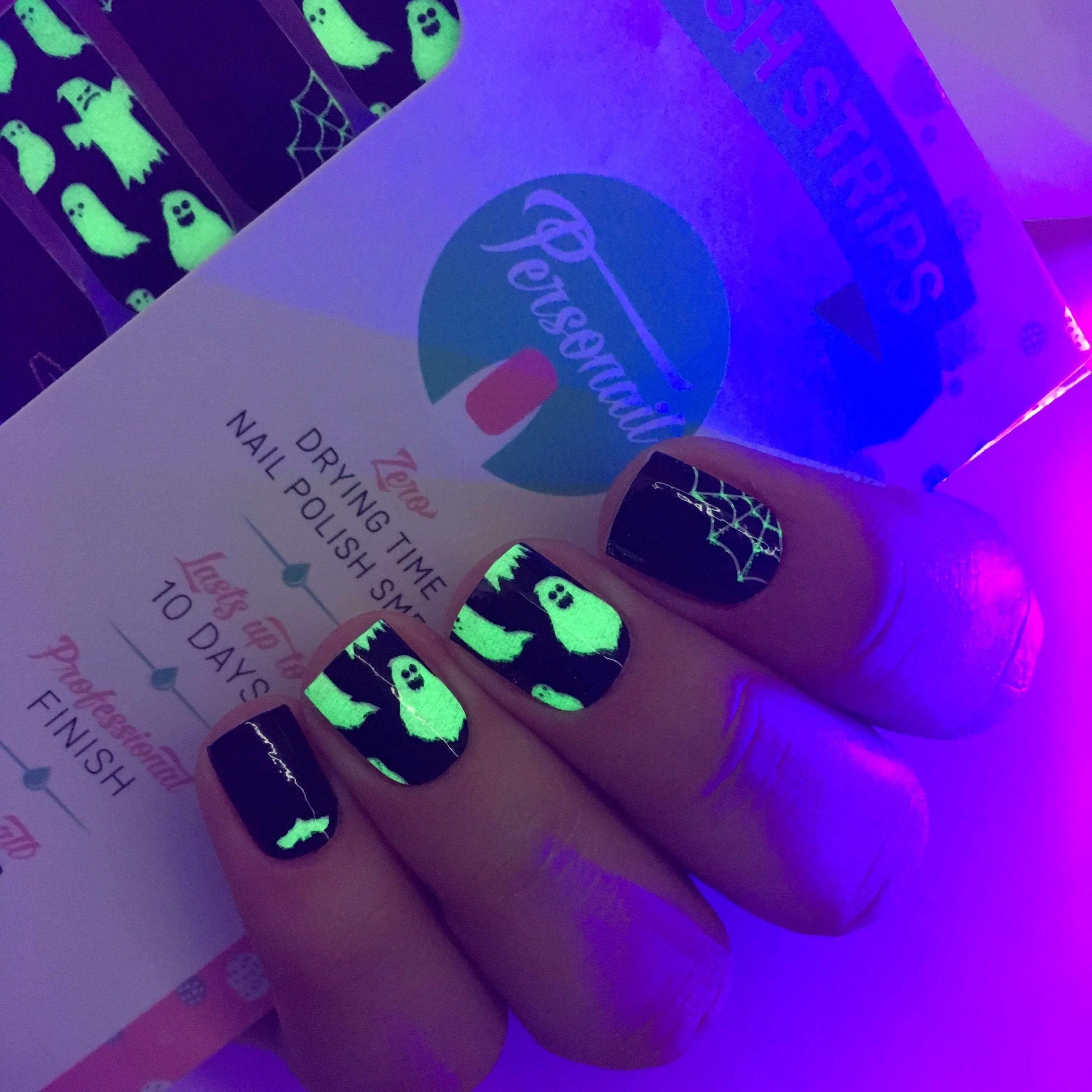 Personail Nail Wraps Spooktacular (Glow in the dark)