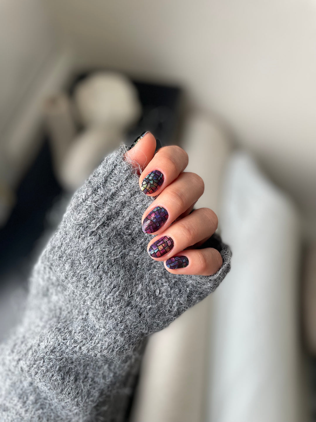 Pixels | Nail Polish Wraps