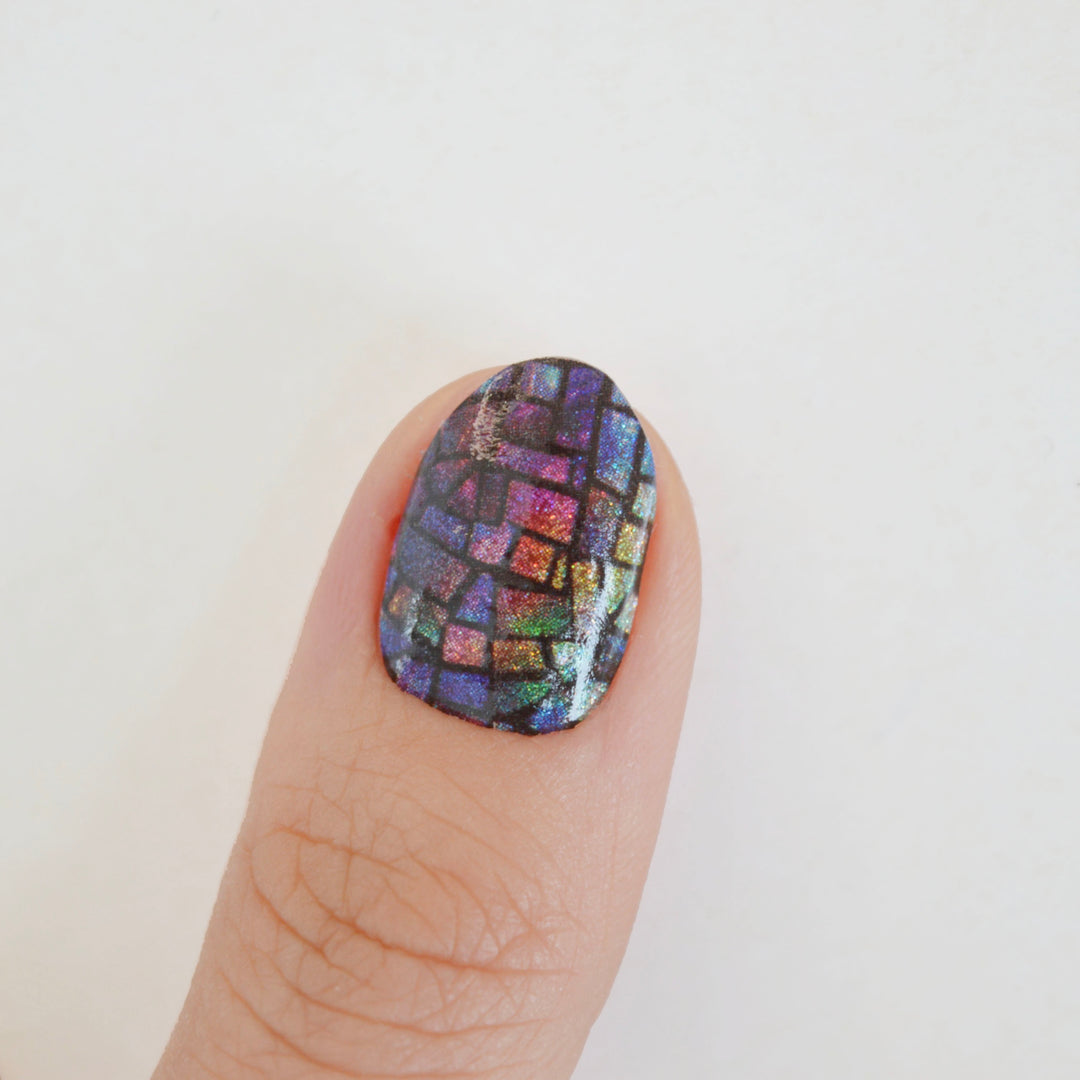 Pixels | Nail Polish Wraps