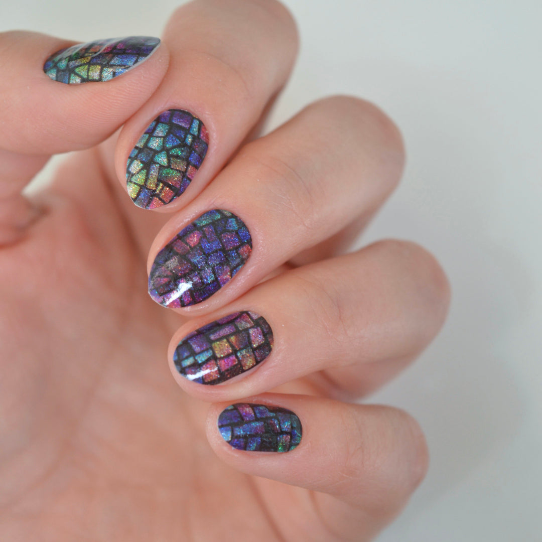 Pixels | Nail Polish Wraps