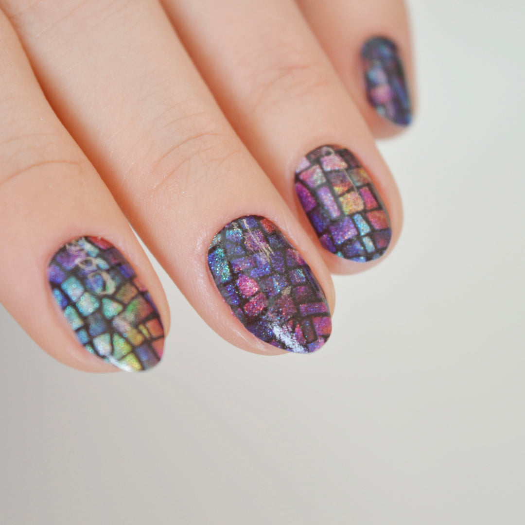 Pixels | Nail Polish Wraps